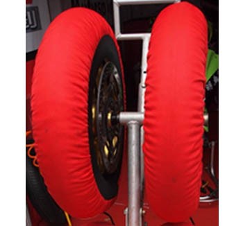 Nova Tyre Warmers - Rookie (Red) - Fixed Temperature